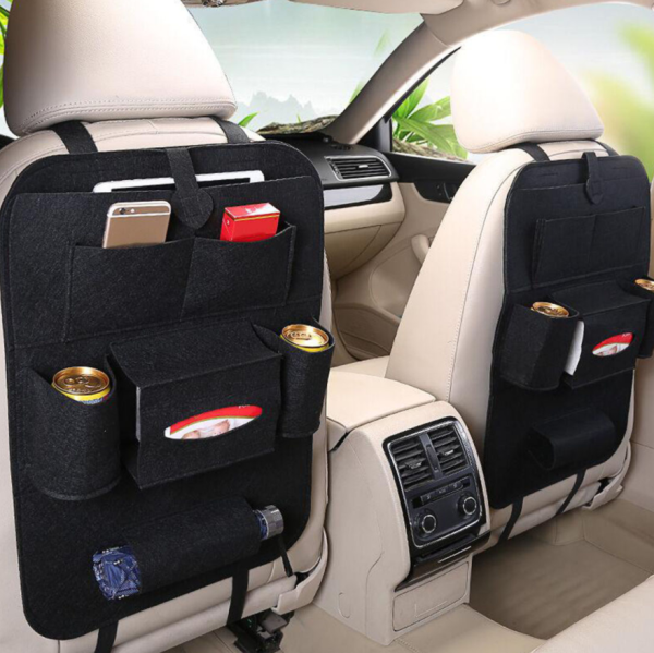Органайзер на спинку сиденья автомобиля / Накидка на сидение для хранения вещей