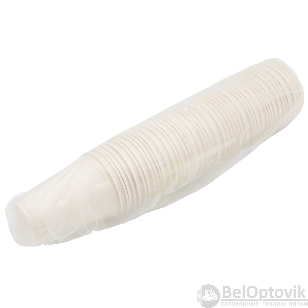 Набор 50 шт стаканов из кукурузного крахмала, 260 мл