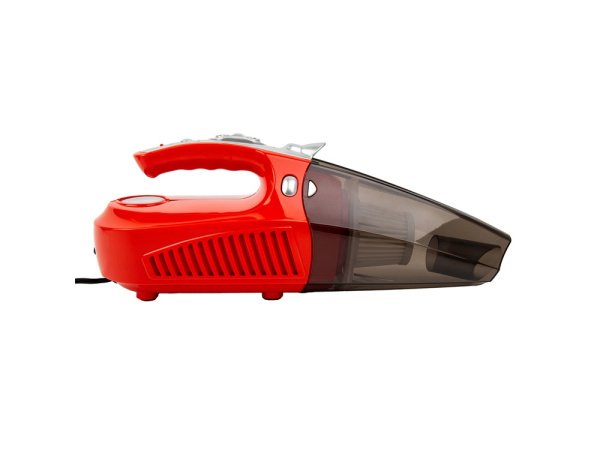 Пылесос автомобильный «HVC80», Цвет черный, красный