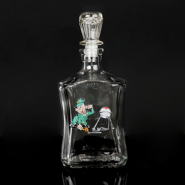 Графин 500 мл АнтеннаАрмейские приколы /уп 20/