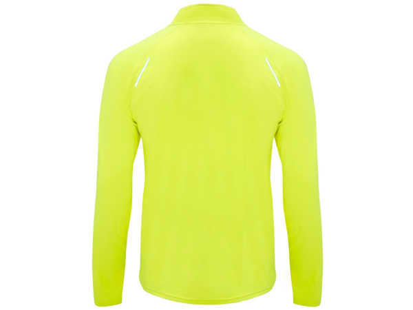 Толстовка с воротом на молнии «Melbourne» мужская, Размер 2XL, Цвет неоновый желтый