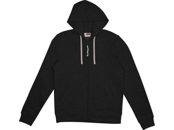 Толстовка на молнии "Perform" мужская, Размер XL, Цвет черный