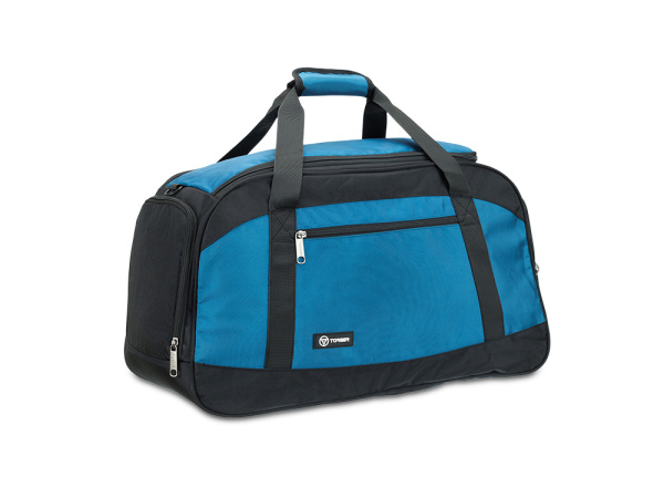 Сумка спортивная, Цвет синий/черный