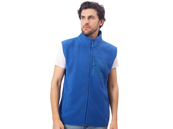Жилет флисовый «Trondheim» унисекс, Размер 3XL, Цвет синий классический
