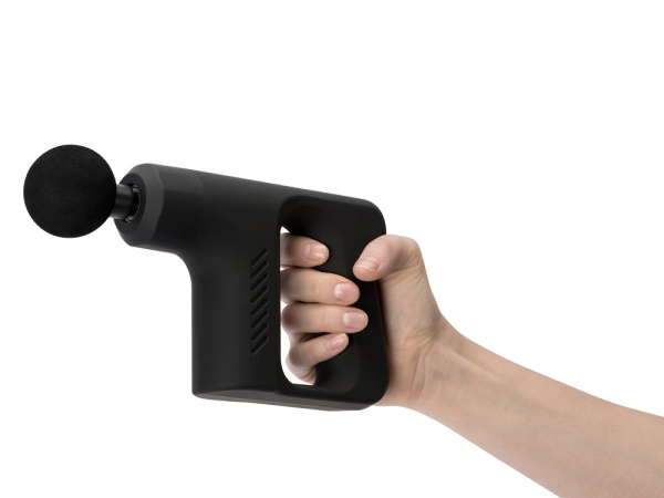 Перкуссионный массажер для тела «Matt», Цвет черный