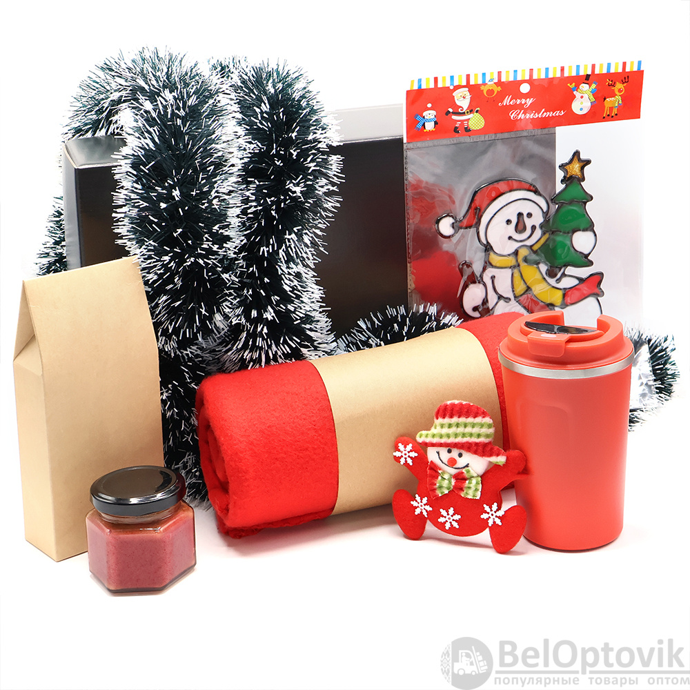 Подарочный набор Уют Box, красный