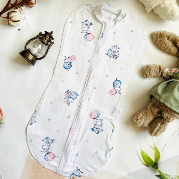 Конверт из натурального хлопка для новорожденного Bebika 0-3 мес (20/17-10)