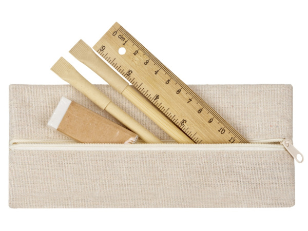 Канцелярский набор «Bilbao», Цвет бежевый