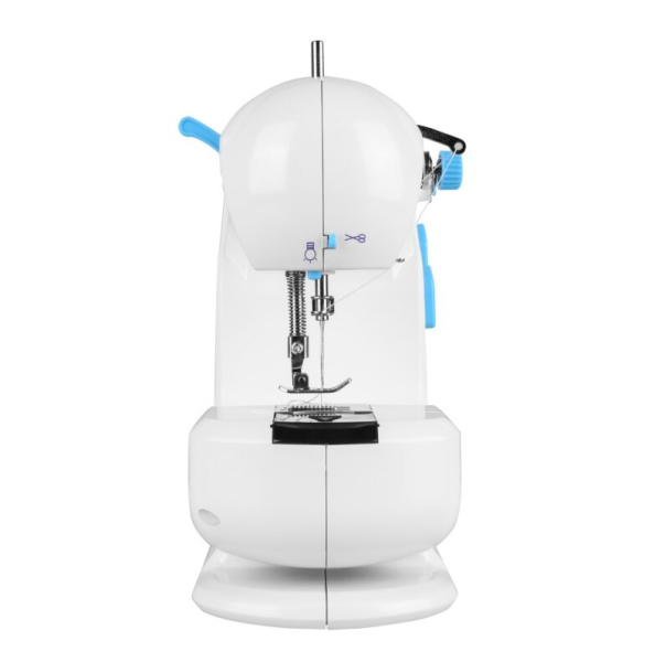 Мини швейная машинка  Mini Sewing Machine модель 308 (Двойная скорость, двойная строчка)