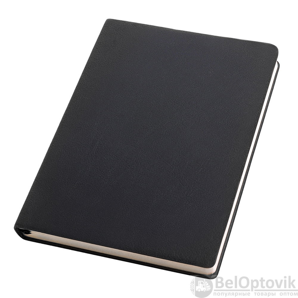 Ежедневник A5 недатированный Franco в мягком переплёте, черный