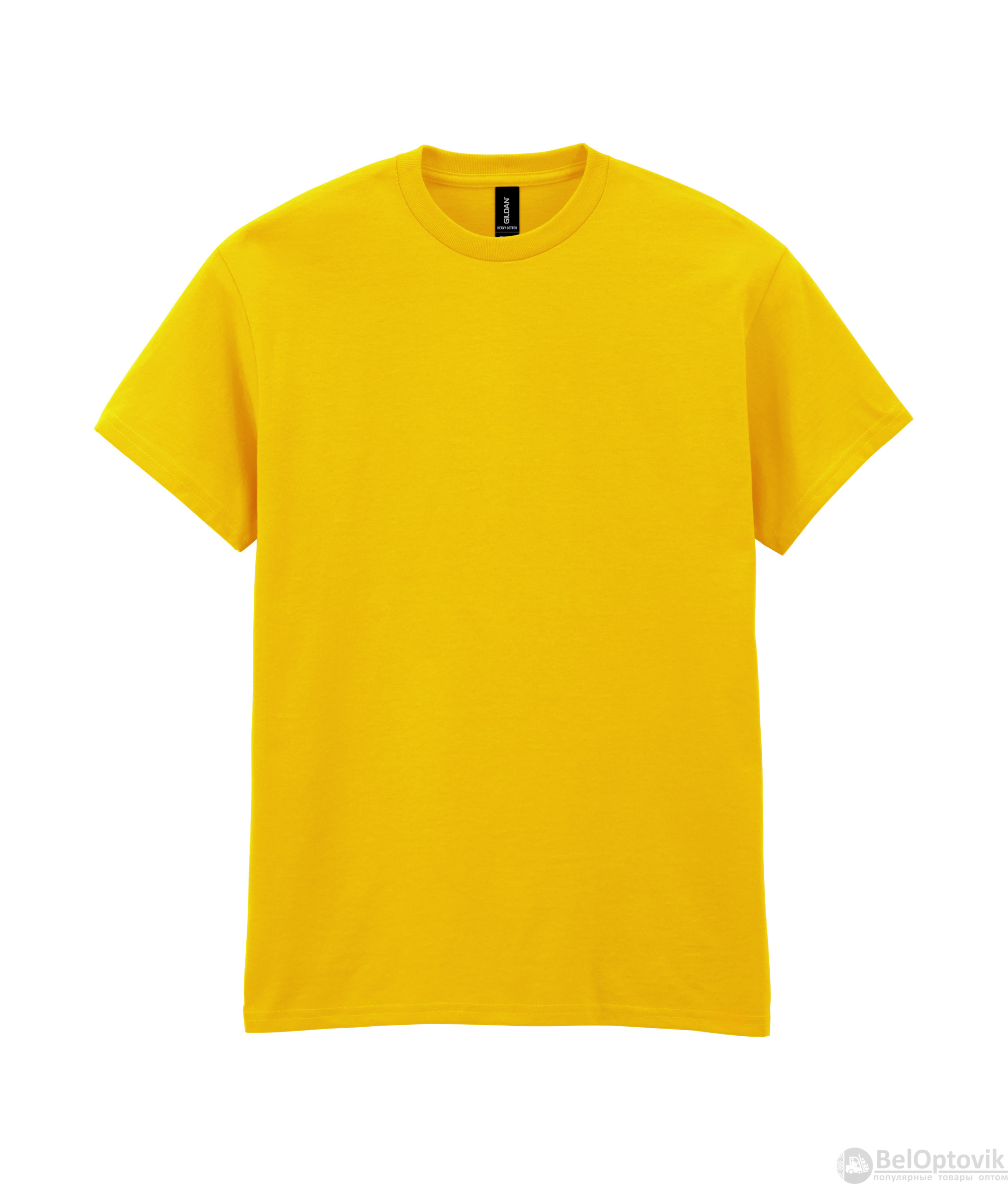 Футболка HEAVY COTTON, ЖЕЛТЫЙ 2XL