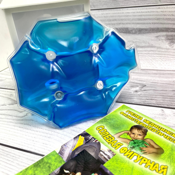 Солевая грелка Детская. Активатор "кнопка", размер 15 х 13 см Цвет Микс