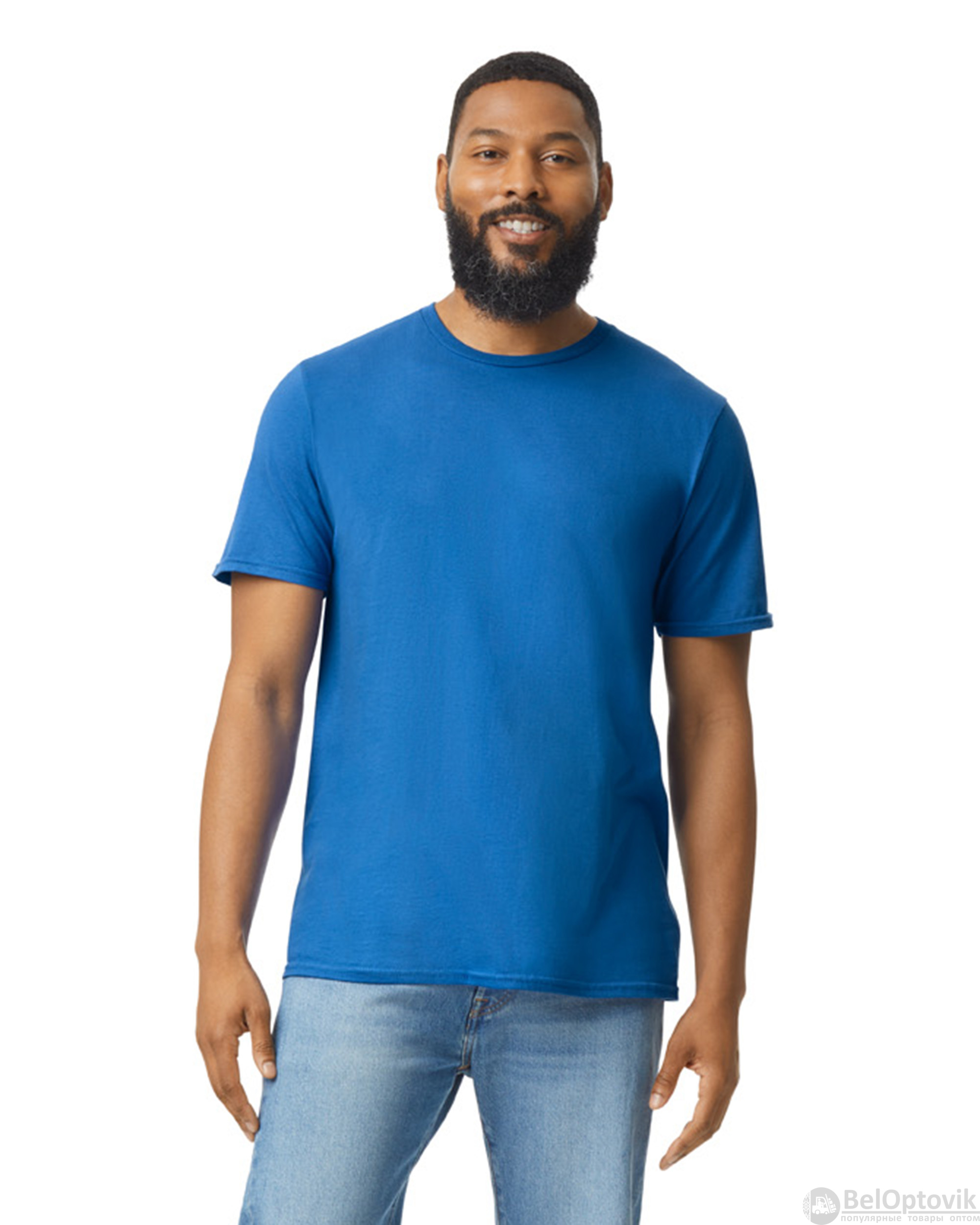 Футболка SOFTSTYLE, КОРОЛЕВСКИЙ СИНИЙ 4XL