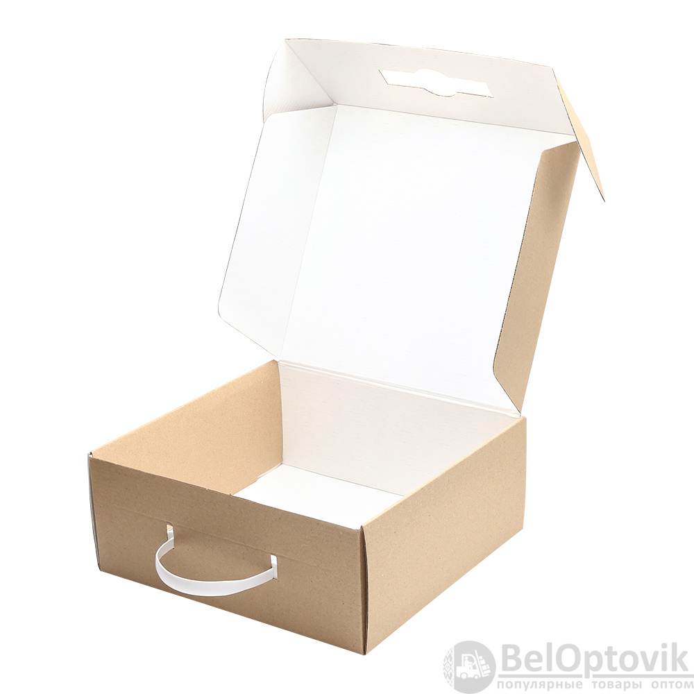 Подарочная коробка из МГК (с ручкой) 24,5*25,5*10,5 см