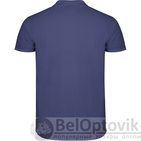 Футболка поло STAR мужская, ИНДИГО 2XL