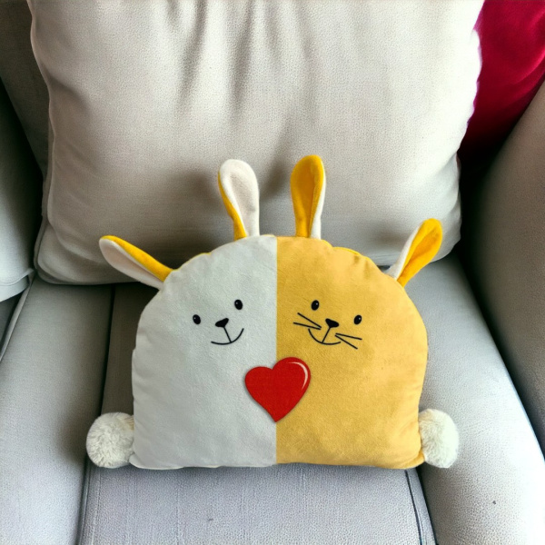 Мягкая игрушка "Неразлучники", полиэстер, мультиколор / Аксессуар для зимних праздников