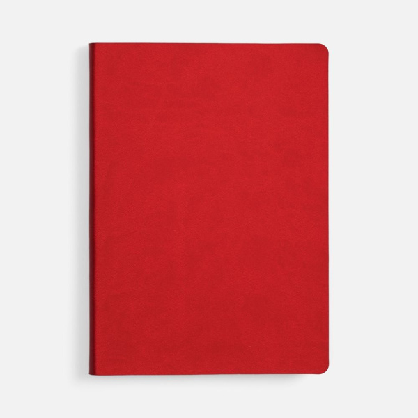 Ежедневник Fredo, недатированный, темно-красный, 15х21х1,5 см
