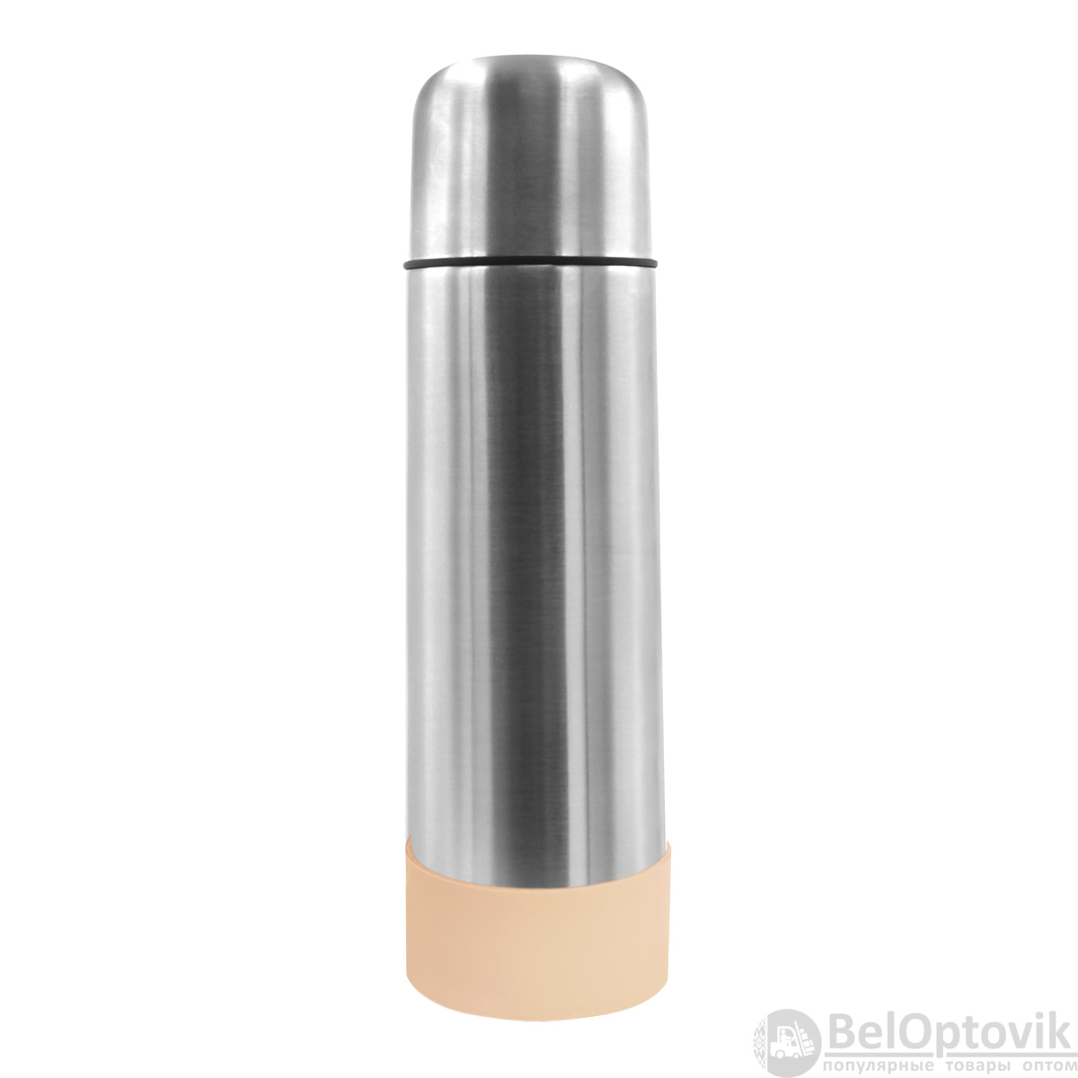 Термос Picnic Silver To Go, серебристый/бежевый