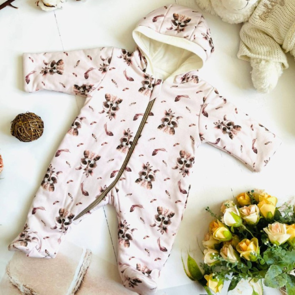 Комбинезон для новорожденного из натурального хлопка Bebika (13/13-20)