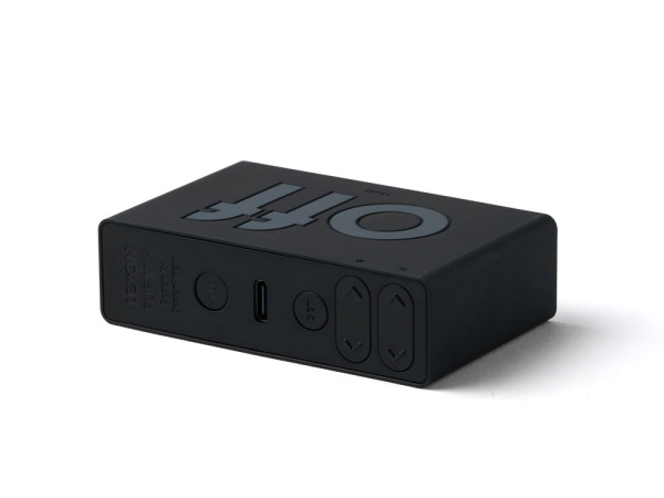 Часы настольные Flip Mini, Цвет черный