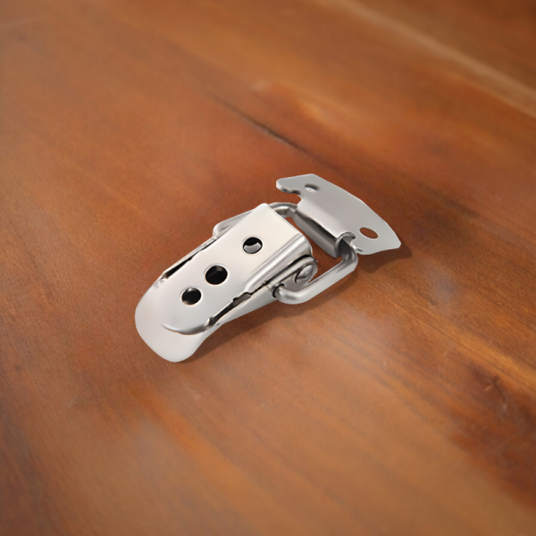 Замок гладкий 46,36*20,7 мм., Никель / Простой в установке и использовании