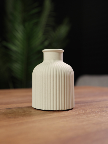 Ваза для сухоцветов декоративная из гипса, арт. g001003