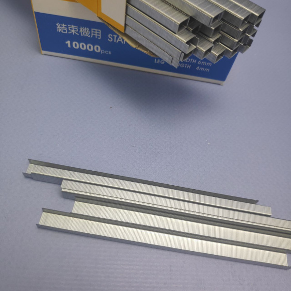 Скобы для подвязчика растений (тапенера) 10 0000 шт. / 6х4мм, 604С сталь