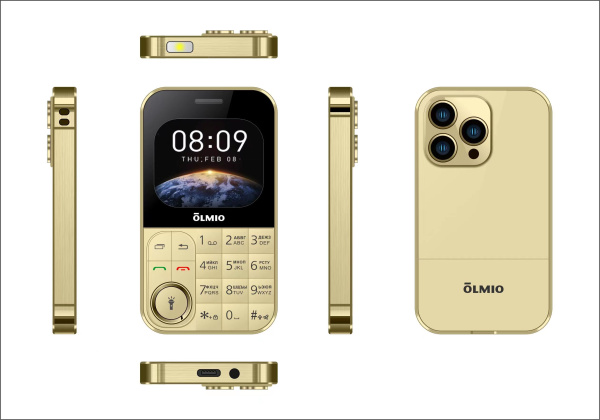 A06 Olmio (золотой) Мобильный телефон