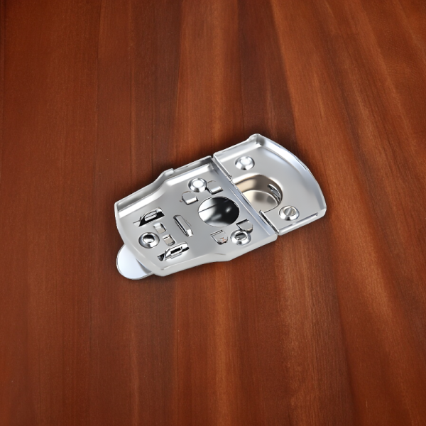 Чемоданный замок 74,3*44 мм Хромированный / Простой и надежный (Н-4/хром)