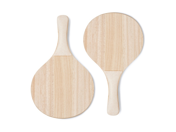 Набор пляжных ракеток SALENTO, Цвет бежевый