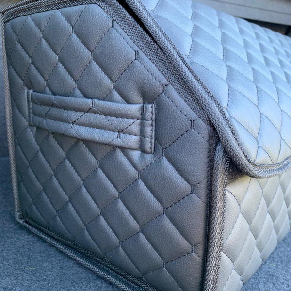 Автомобильный органайзер Кофр в багажник Premium CARBOX Усиленные стенки (размер 70х40см)