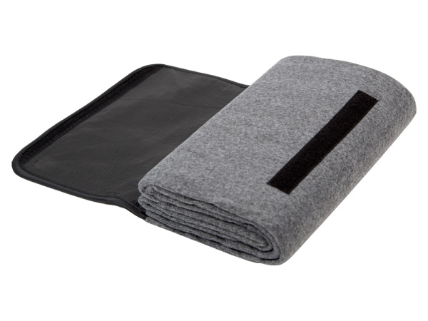 Плед для пикника «Campster», Цвет светло-серый, коричневый