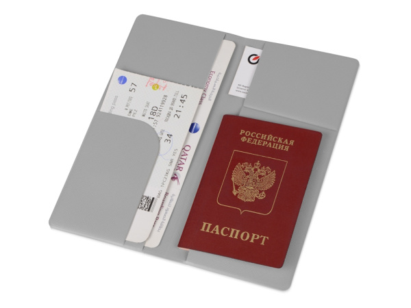 Дорожный органайзер «Weekend», Цвет серый