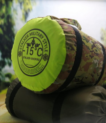 Спальный мешок с подголовником «Stalker Military Style» одеяло (225*95, изософт, до -15С), РФ