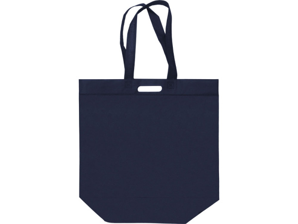Сумка для покупок «Scope» из нетканого материала, Цвет темно-синий