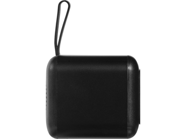 Портативная колонка TWS с подсветкой лого «Tiny», 3 Вт, Цвет черный