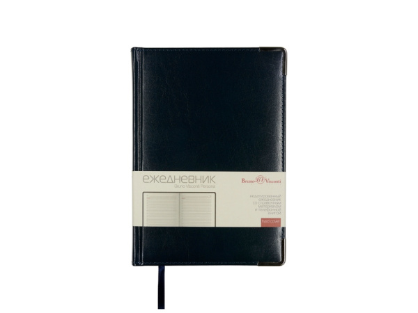 Ежедневник недатированный А5+ «Persona», Цвет синий