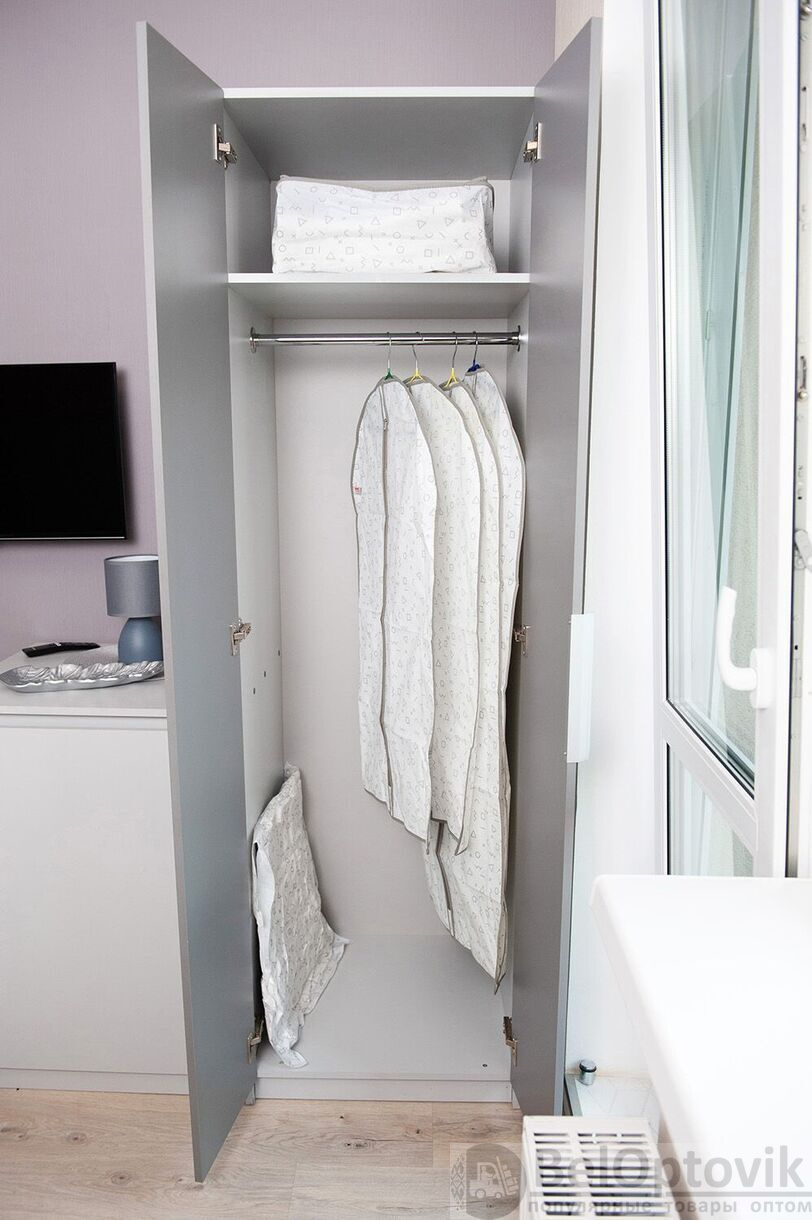 Пакет вакуумный с клапаном, с принтом 60*80 см