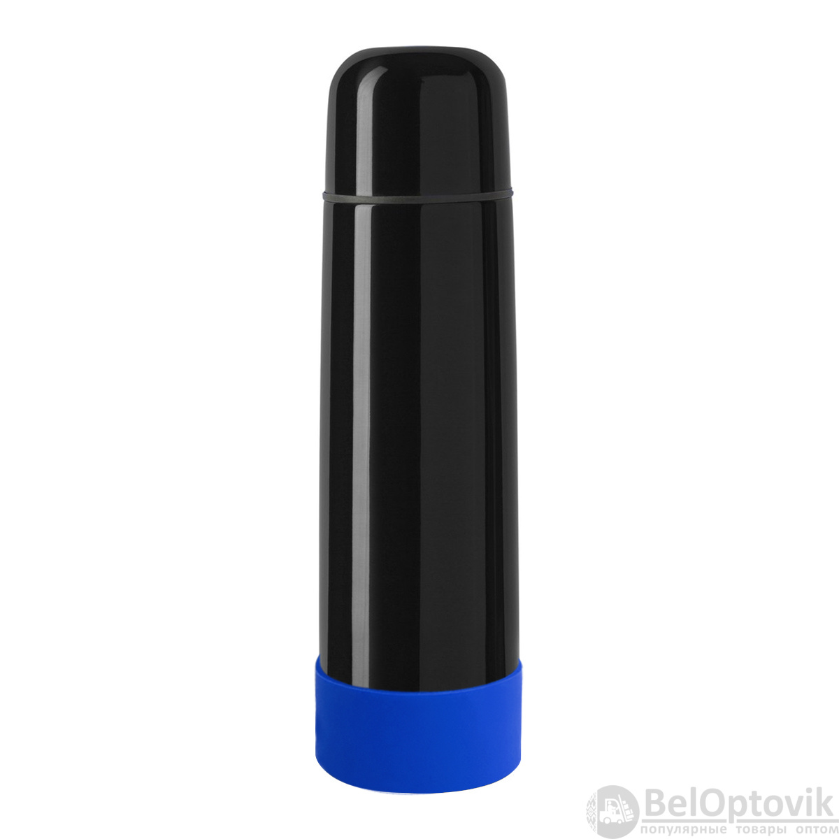 Термос Picnic Bright To Go, чёрный/синий