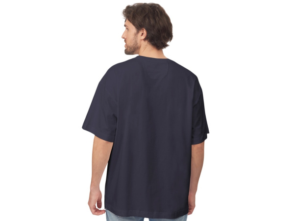 Футболка оверсайз «Vienna» унисекс, Размер XL, Цвет темно-синий