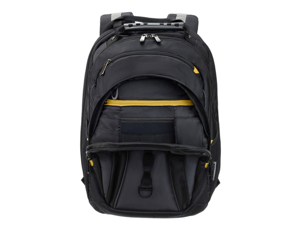 Рюкзак «МЕГАПОЛИС» с отделением для ноутбука 15,6", Цвет черный