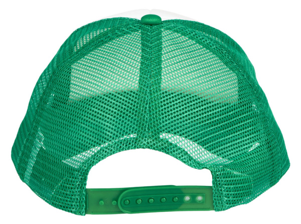 Бейсболка «Trucker», Цвет зеленый/белый