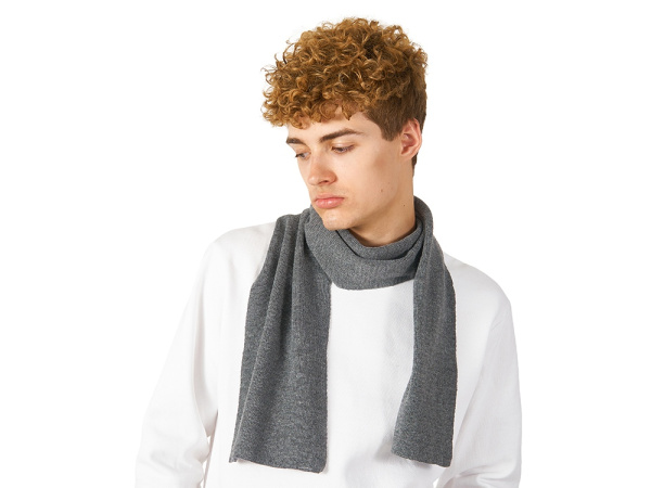 Шарф «Dunant», Цвет темно-серый меланж