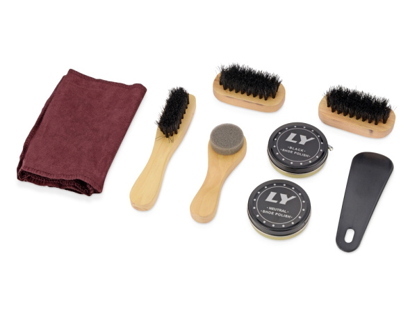 Набор для обуви «Честер», Цвет черный, натуральный