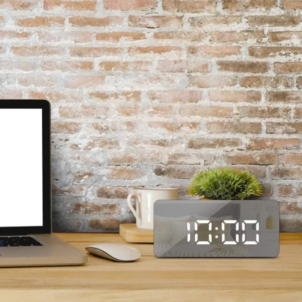 Часы-метеостанция Mirex, черные