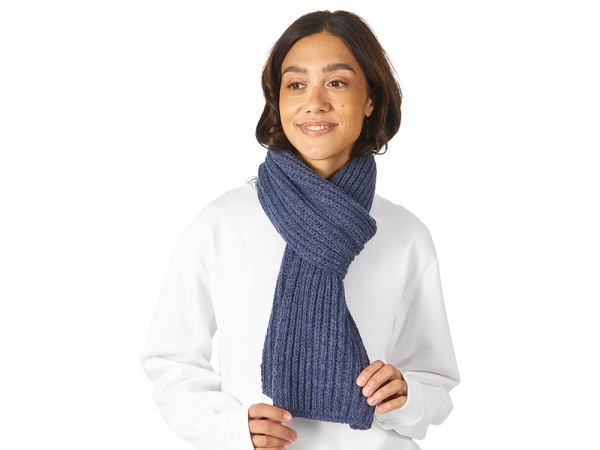 Шарф «Nordend», Цвет темно-синий меланж