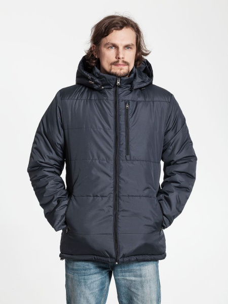 Куртка Unit Tulun, темно-синяя, S–XXL