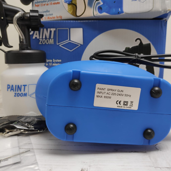 (Оригинал!) Электрический краскопульт- распылитель Paint Zoom
