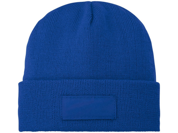 Шапка «Boreas» с нашивкой, Цвет синий