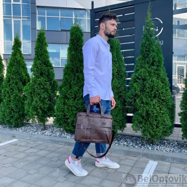 Мужская деловая сумка/портфель Jeep Buluo для документов